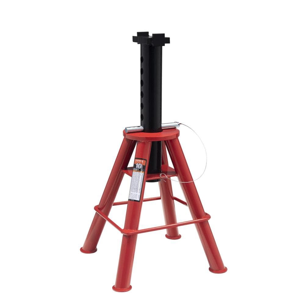 10 Ton Medium Height Pin Type Jack Stands (Pair) 1310