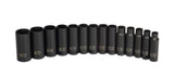 1/2 In. Drive Metric Deep Impact Socket Set 14 pc. 2653