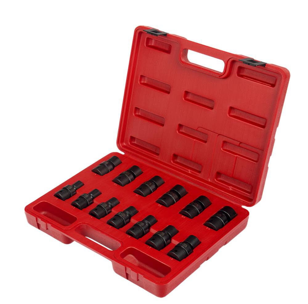 1/2 In. Drive Metric Universal Impact Socket Set 13 pc. 2665