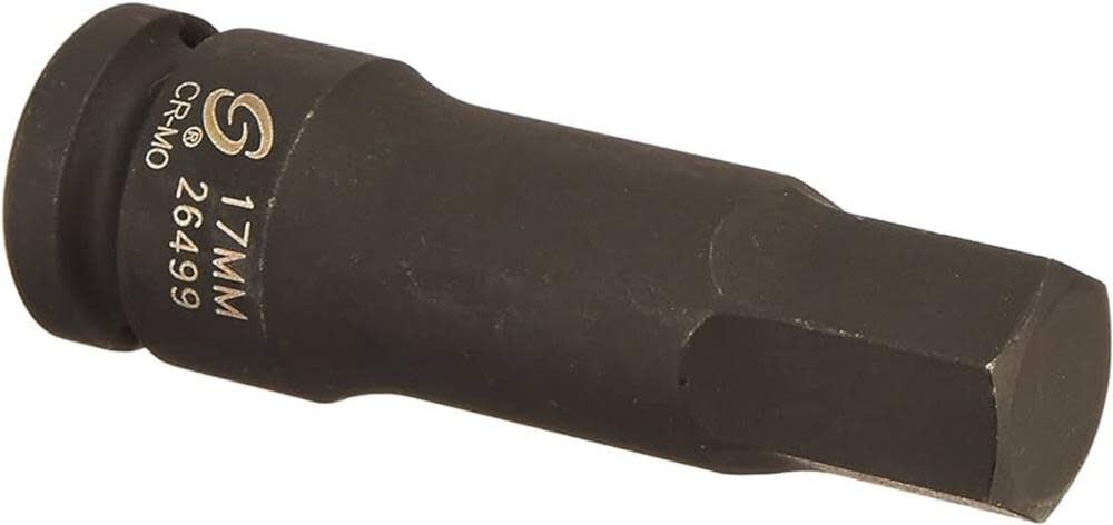 1/2 Inch Dr 17mm Hex Impact Socket 26499