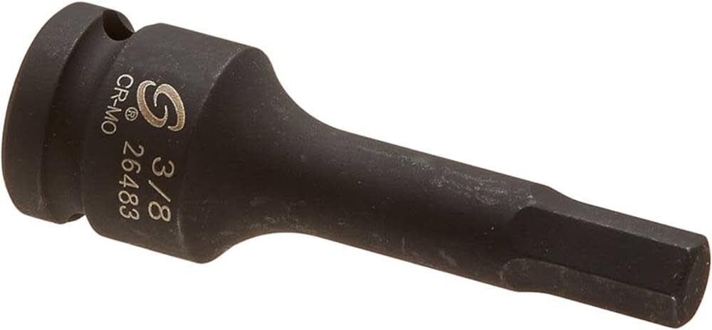 1/2 Inch Dr 3/8 Inch Hex Impact Socket 26483