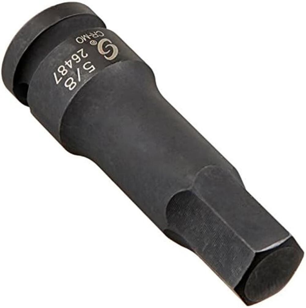 1/2 Inch Dr 5/8 Inch Hex Impact Socket 26487