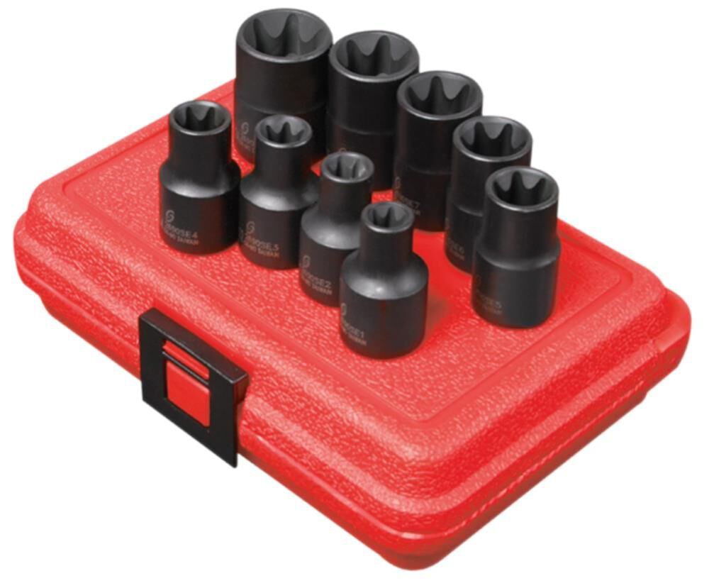 1/2 Inch Dr External Star Impact Socket Set 2690SE