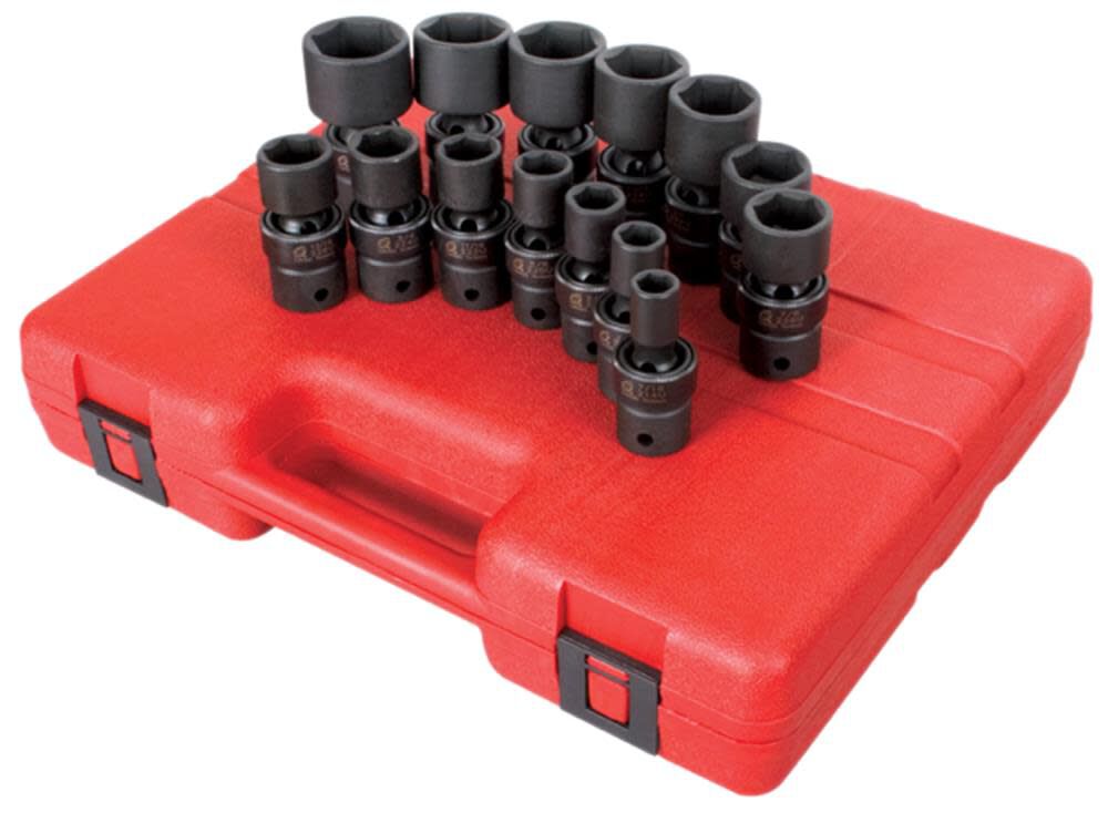 14 pc. 1/2 In. Drive SAE Universal Impact Socket Set 2644