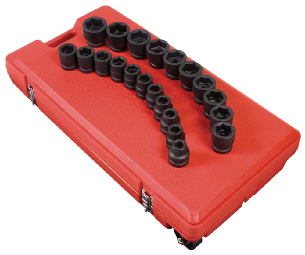 21 pc. 1 In. Drive SAE Impact Socket Set 5692