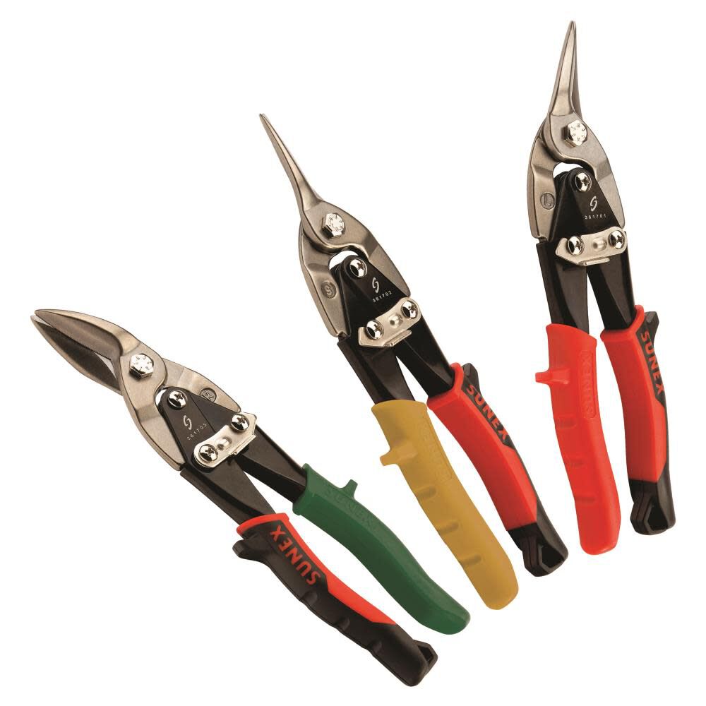 3 Pc 10 In. Aviation Snip Set 3617