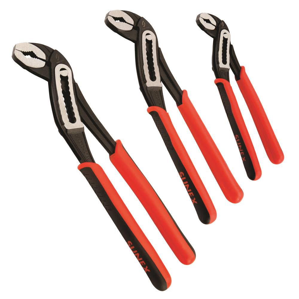 3 Pc Slip Joint Water Pump Pliers Set 3621V