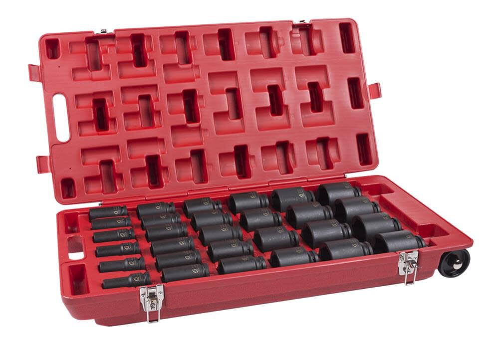 3/4 In. Drive 29 pc. SAE Deep Impact Socket Set 4695