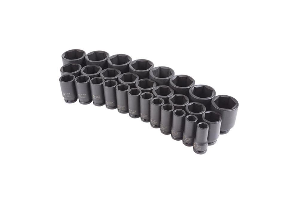 3/4 In. Drive 29 pc. SAE Deep Impact Socket Set 4695