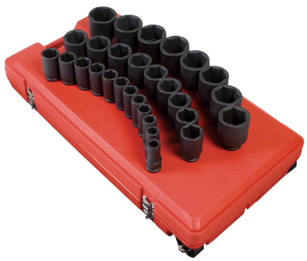 3/4 In. Drive 29 pc. SAE Deep Impact Socket Set 4695