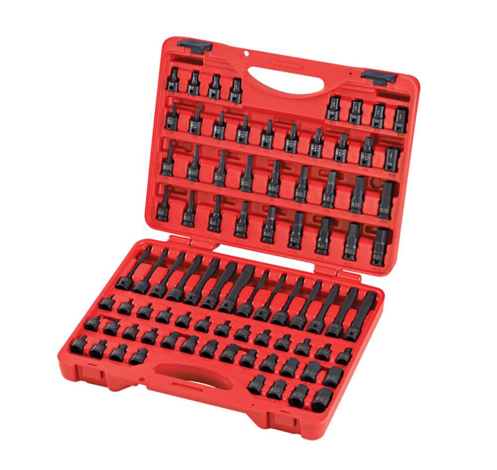 3/8 In. Drive Master Hex Bit Impact Socket Set 84 Pc 3569