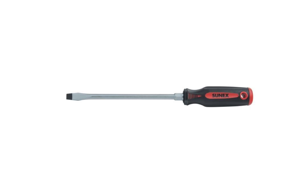 3/8 In. x 8 In. Slotted Screwdriver with Bolster 11S6X8H