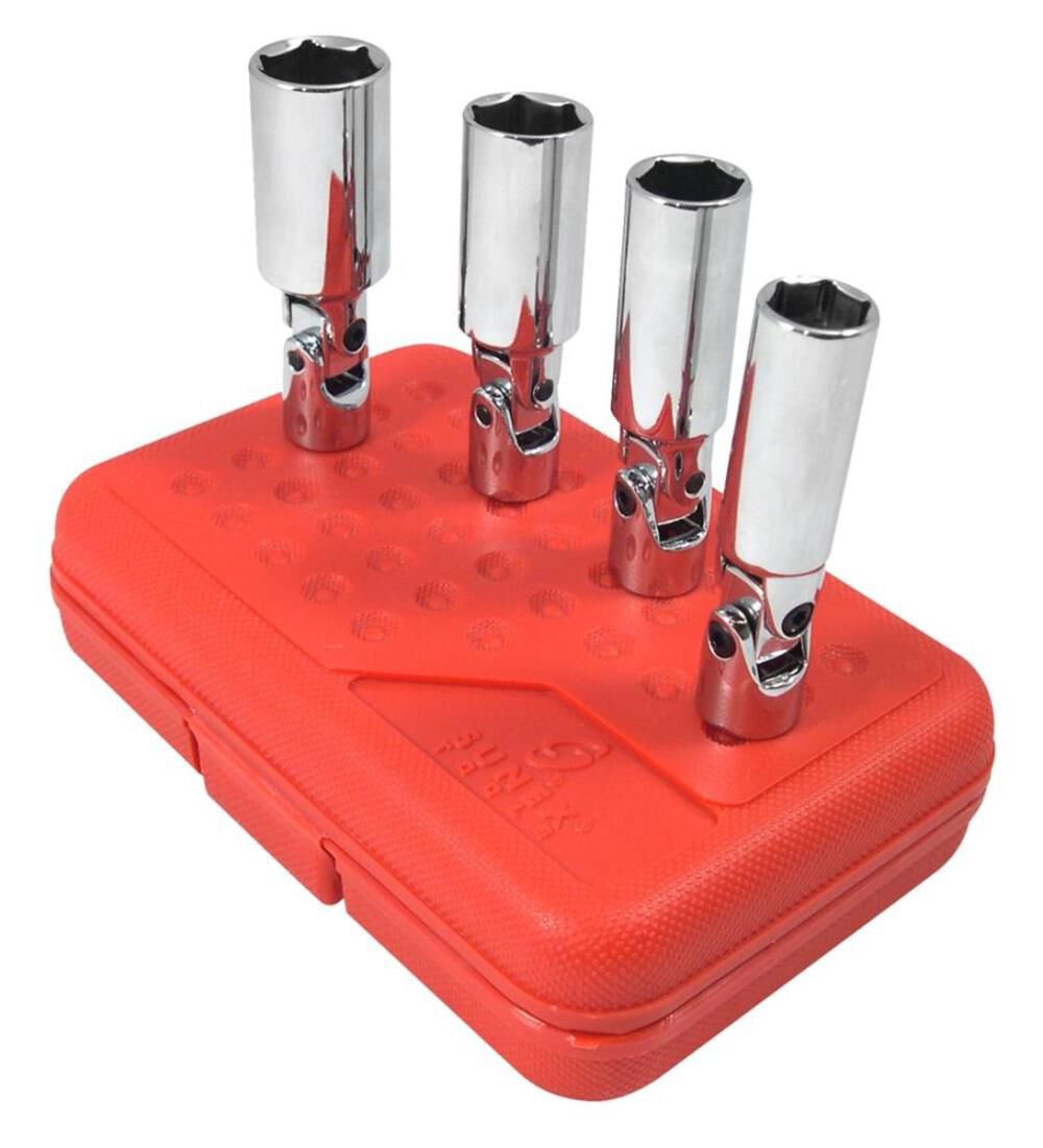 4 pc. 3/8 In. Drive Universal Spark Plug Socket Set 8844