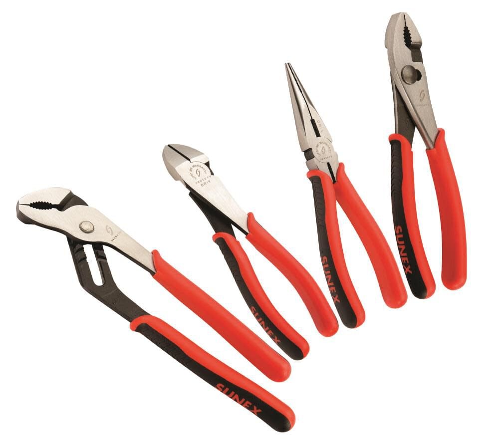 4 Pc Multi Purpose Pliers Set 3609V