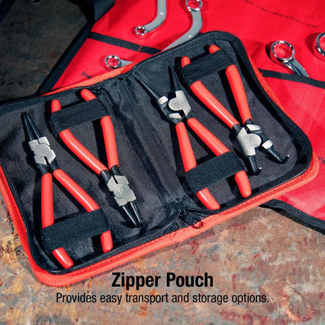 4 Piece Snap Ring Pliers Set 3614V