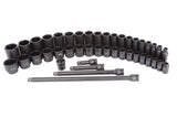 43 pc. 1/2 In. Drive Master SAE Impact Socket Set 2568