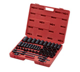 43 pc. 1/2 In. Drive Master SAE Impact Socket Set 2568