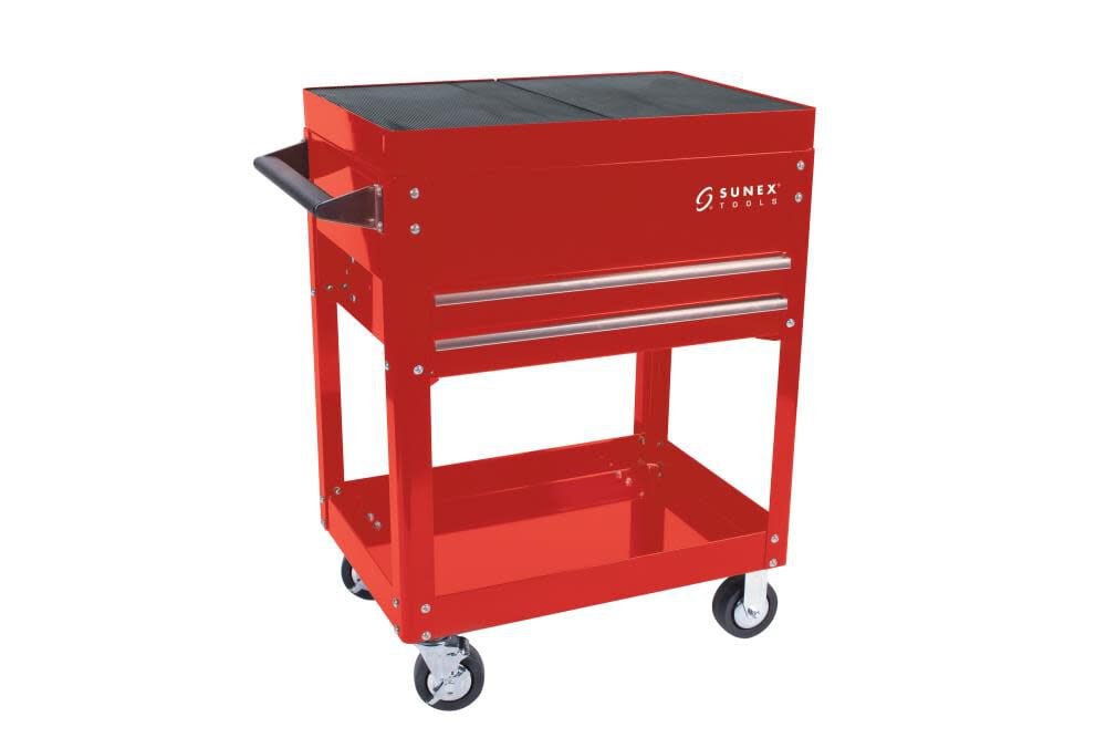 Compact Slide Top Utility Cart (Red) 8035R