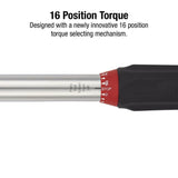 Indexing Torque Wrench 1/2in Drive 21160