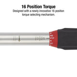 Indexing Torque Wrench 3/8in Drive 30580