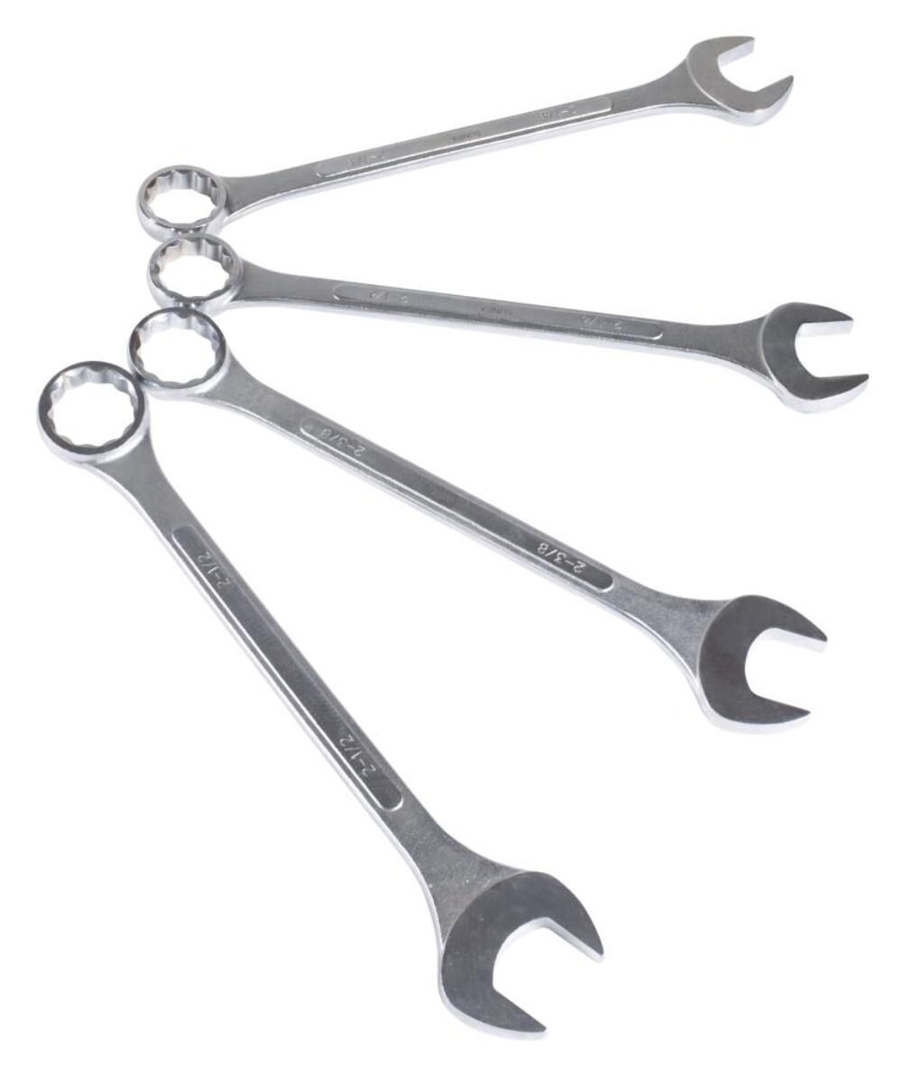 Raised Panel SAE Super Jumbo Combination Wrench Set 4 pc. 9604