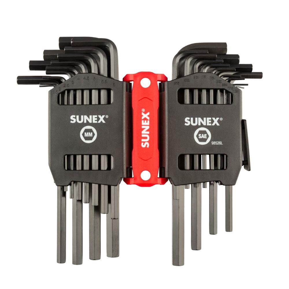 SAE/Metric Long Arm Hex Key Set 26pc 98526L