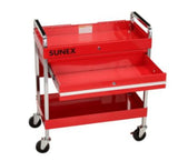 Service Cart with Locking Top and Locking Drawer 8013A