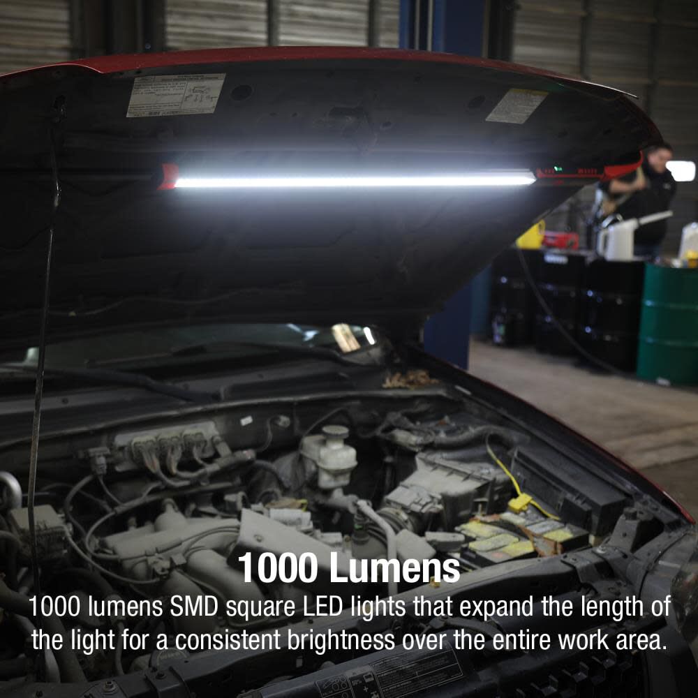 Under Hood Rechargeable Light 1000 Lumens REDLUH