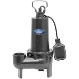 1/2 HP Cast Iron Sewage Pump with Tethered Float Switch 93501