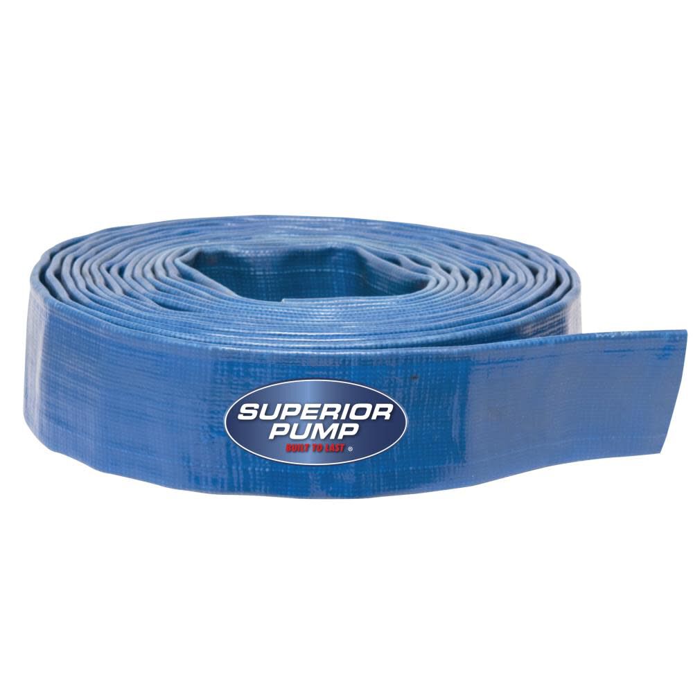 25 Foot Lay Flat Discharge 1 1/2 Inch Hose Kit 99621