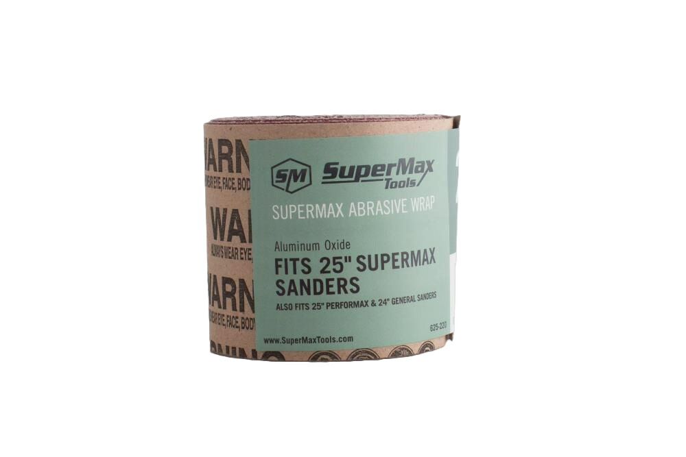 100-Grit abrasive Wrap for the 25 In. Drum Sander and 24 In. Drum Sander 625-100