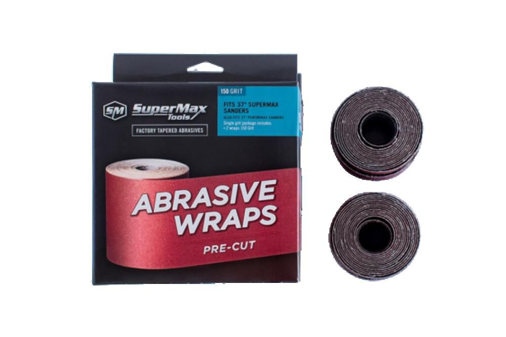 150 Grit: 37 In. Drum Sander Abrasive - 2 Wraps 60-7150