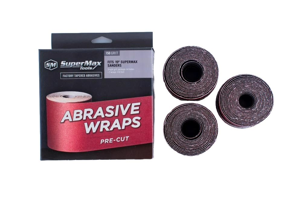 3 Pack Box 100 Grit Pre-Cut Abrasive for 19-38 Drum 60-19-100