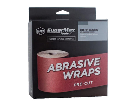 36 Grit: 16 In. Drum Sander Abrasive - Individual Wrap 616-036