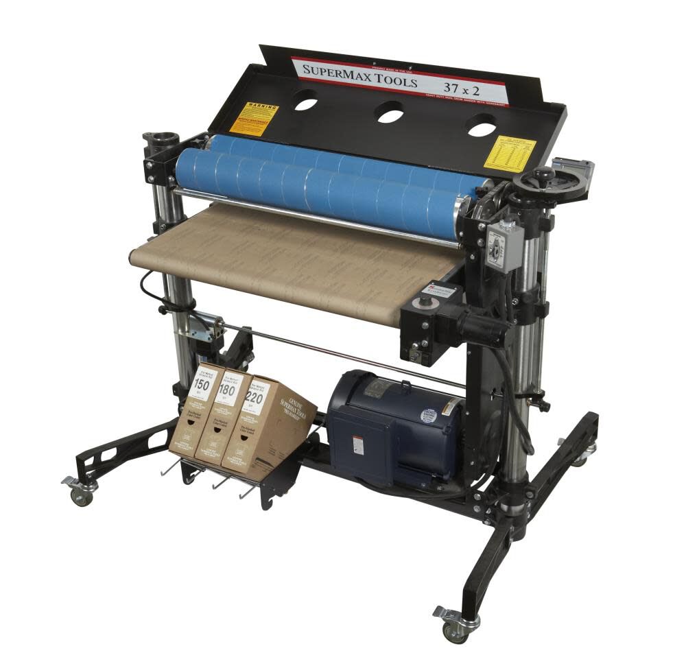 37x2 5HP 230V 1PH Double Drum Sander 937003