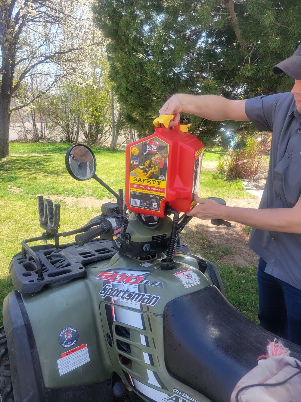 2+ Gal Safety Red Gas Can Type II SUR2SFG2