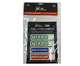 Fuel Type Label Sheet FLB04