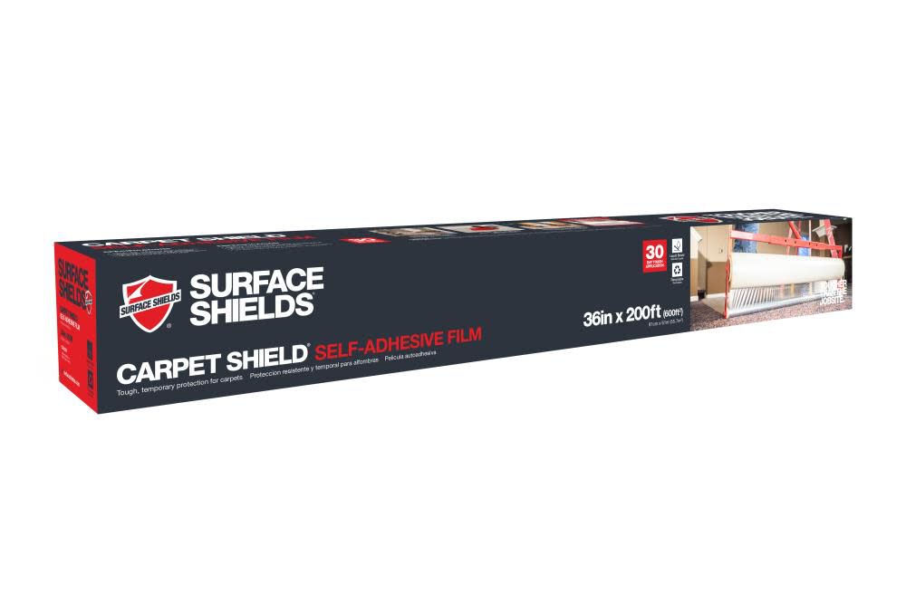 36in x 200ft Carpet Shield Self Adhesive Protection Film CS36200