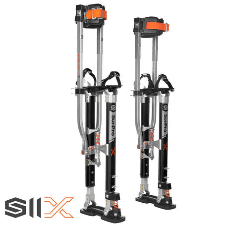 Premium Stilts Flex Foot Double Sided Magnesium Size 21-31in S2X-M-2131