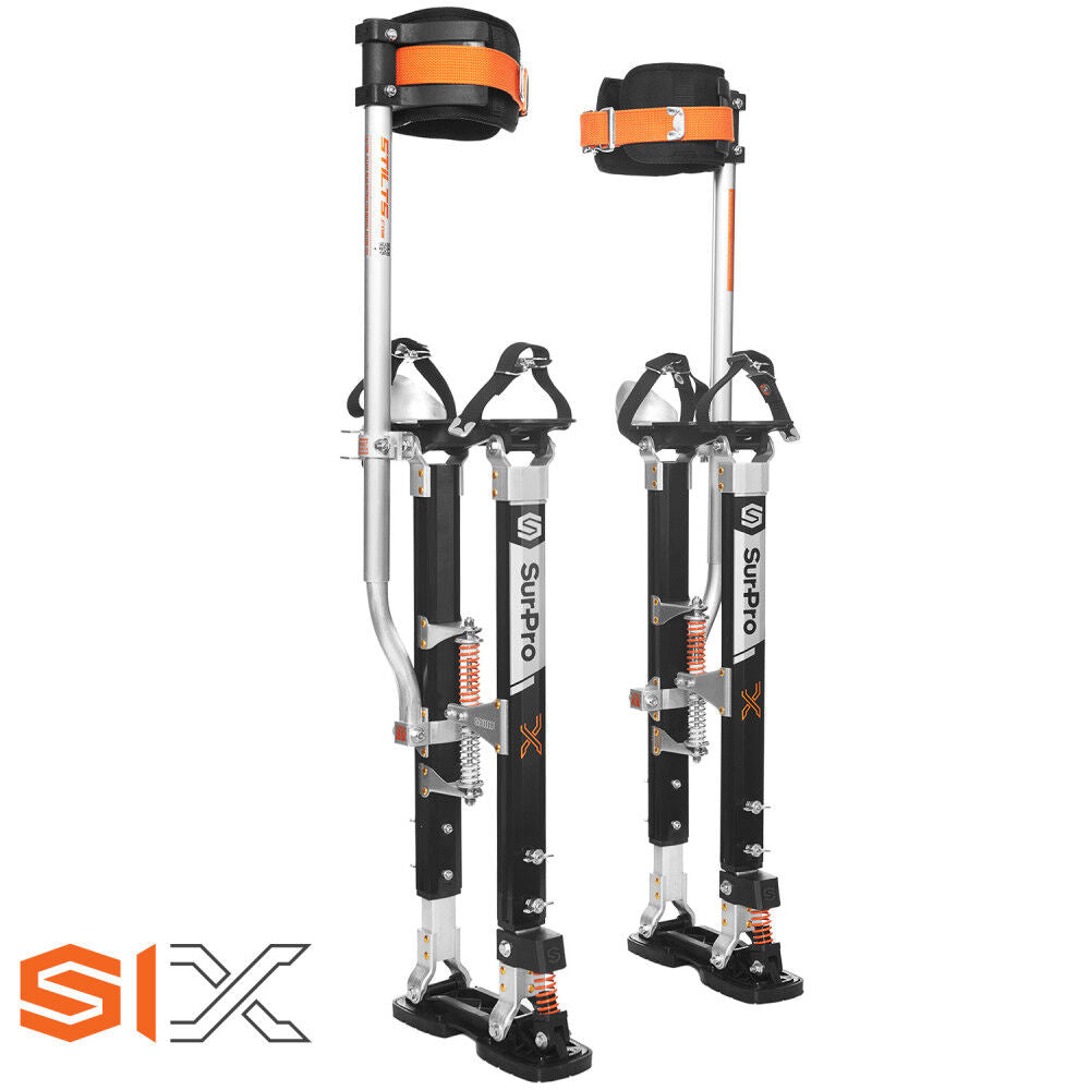 Premium Stilts Flex Foot Single Sided Magnesium Size 21-31in S1X-M-2131