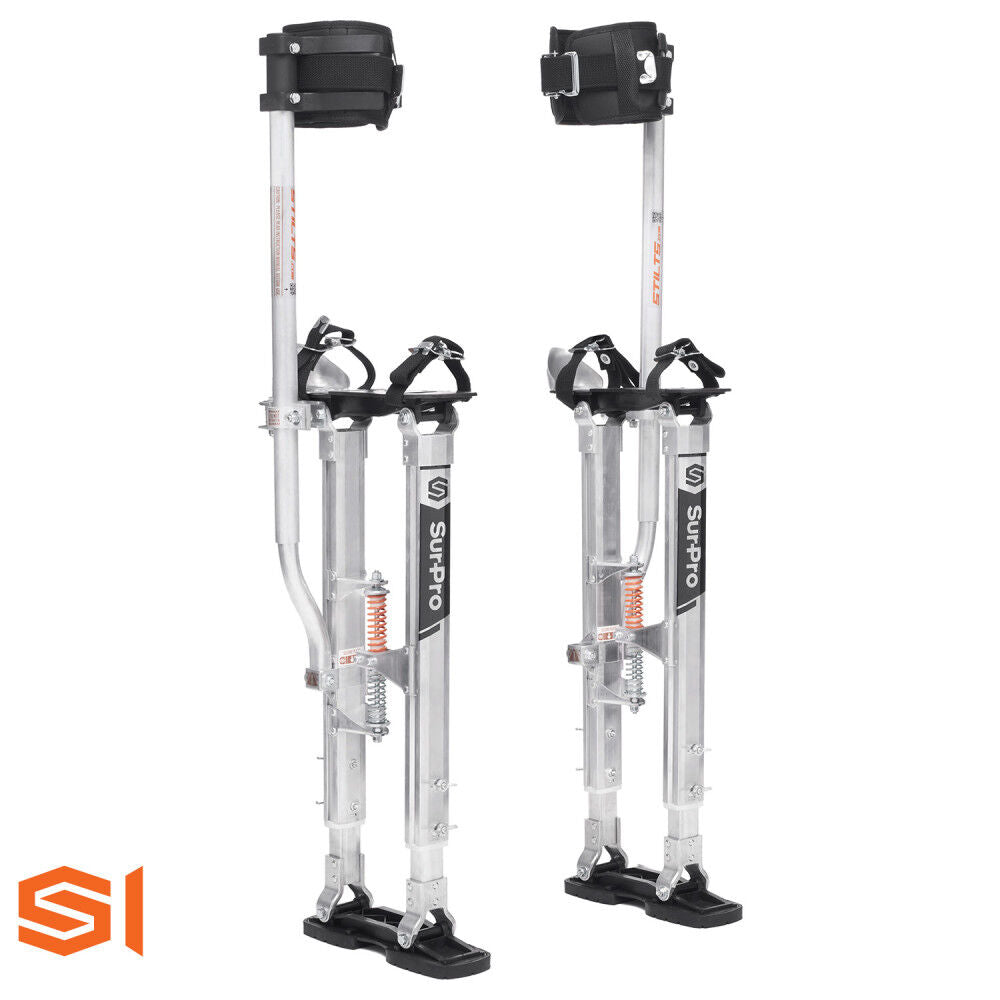 Premium Stilts Single Sided Aluminum Size 16-24in S1-A-1624