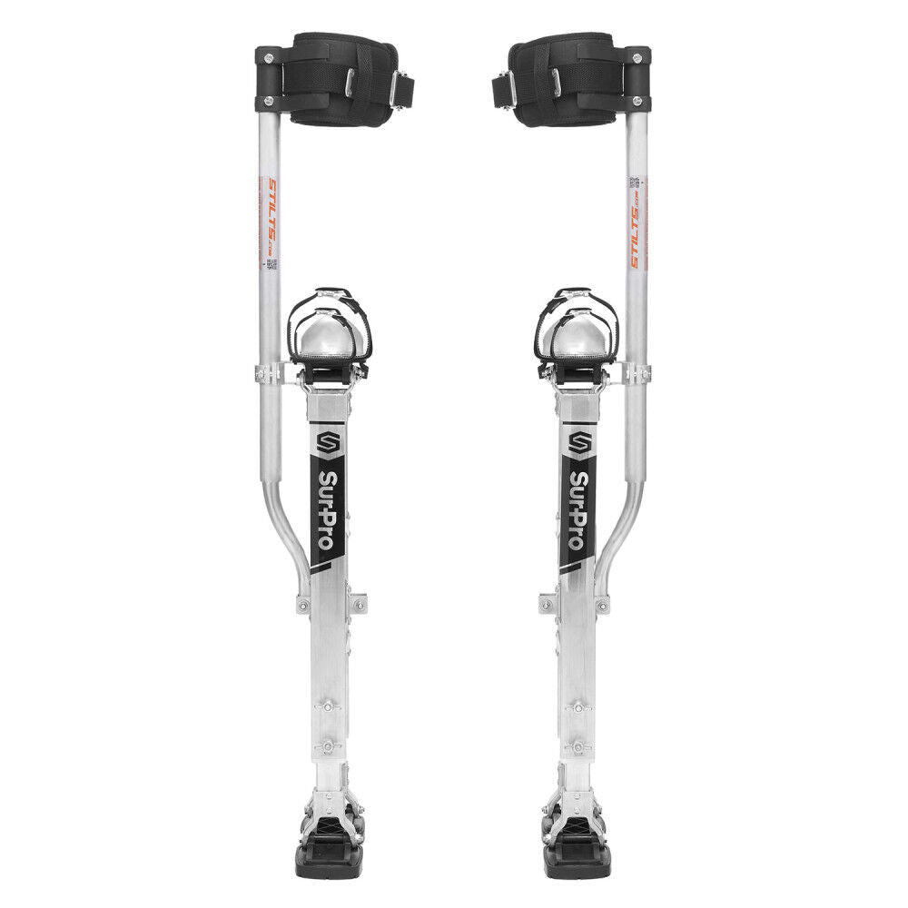 Premium Stilts Single Sided Aluminum Size 16-24in S1-A-1624