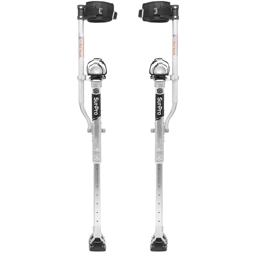 Premium Stilts Single Sided Aluminum Size 16-24in S1-A-1624