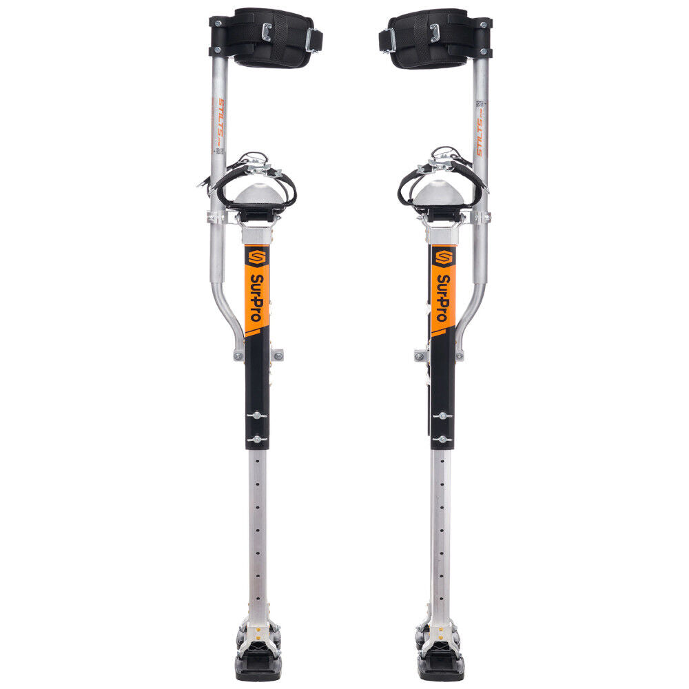 Premium Stilts Single Sided Magnesium Size 16-24in S1-M-1624