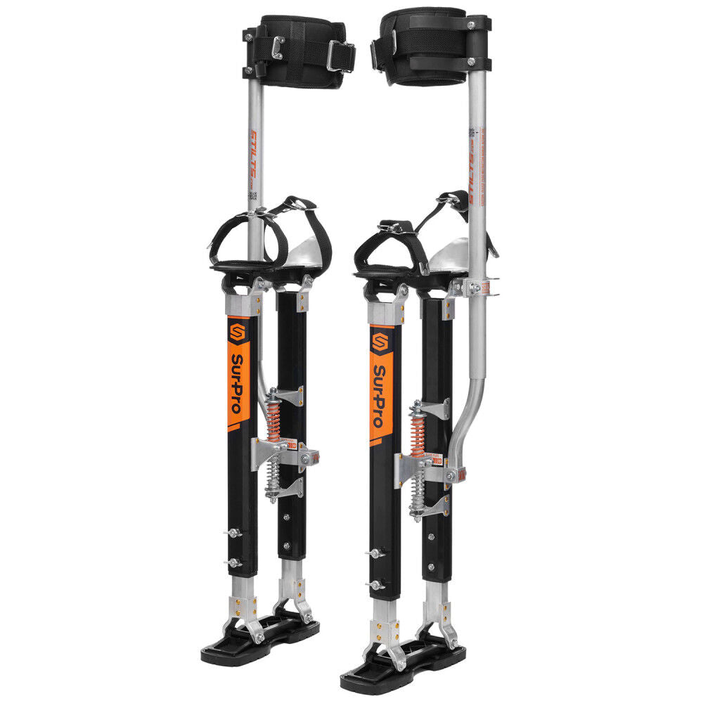 Premium Stilts Single Sided Magnesium Size 16-24in S1-M-1624