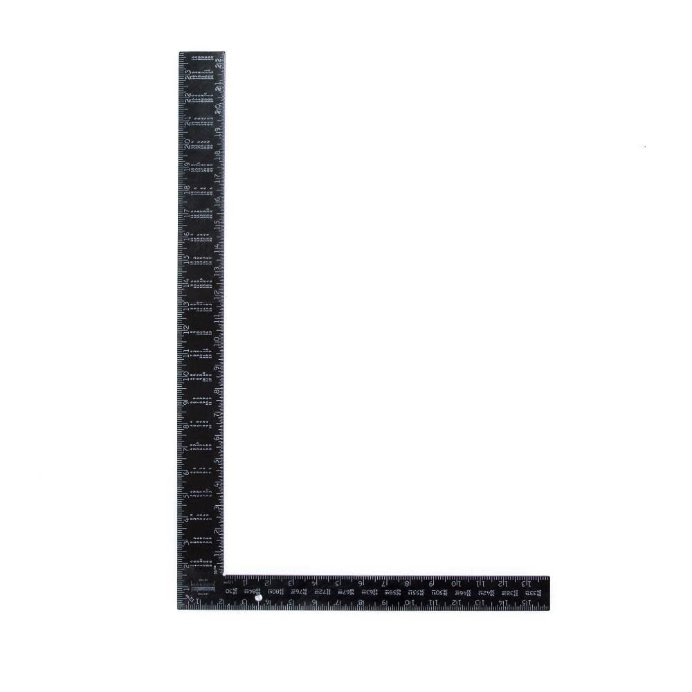 16 In x 24 In Black Anodized Aluminum Rafter SquareProfessional Series TA126