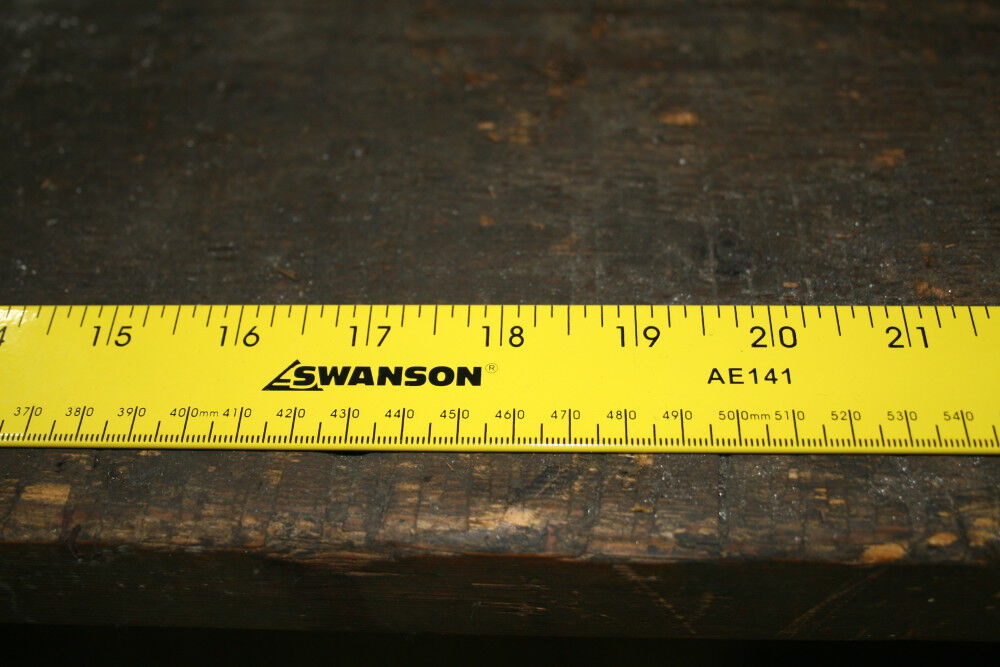 36 In. Yardstick (Yellow) Aluminum with Metric (91 Cm) AE141