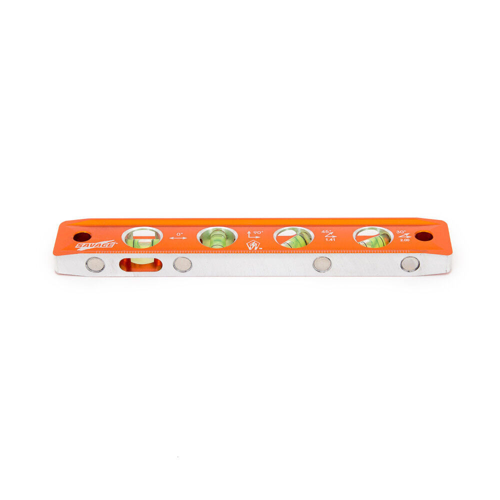 9 In SAVAGE Magnetic Billet Torpedo Level with Metric (22 CM) TL043M