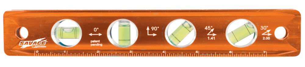 9 In SAVAGE Magnetic Billet Torpedo Level with Metric (22 CM) TL043M