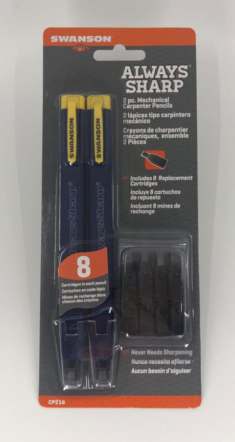 AlwaysSharp Refillable Mechanical Carpenter Pencil CP216